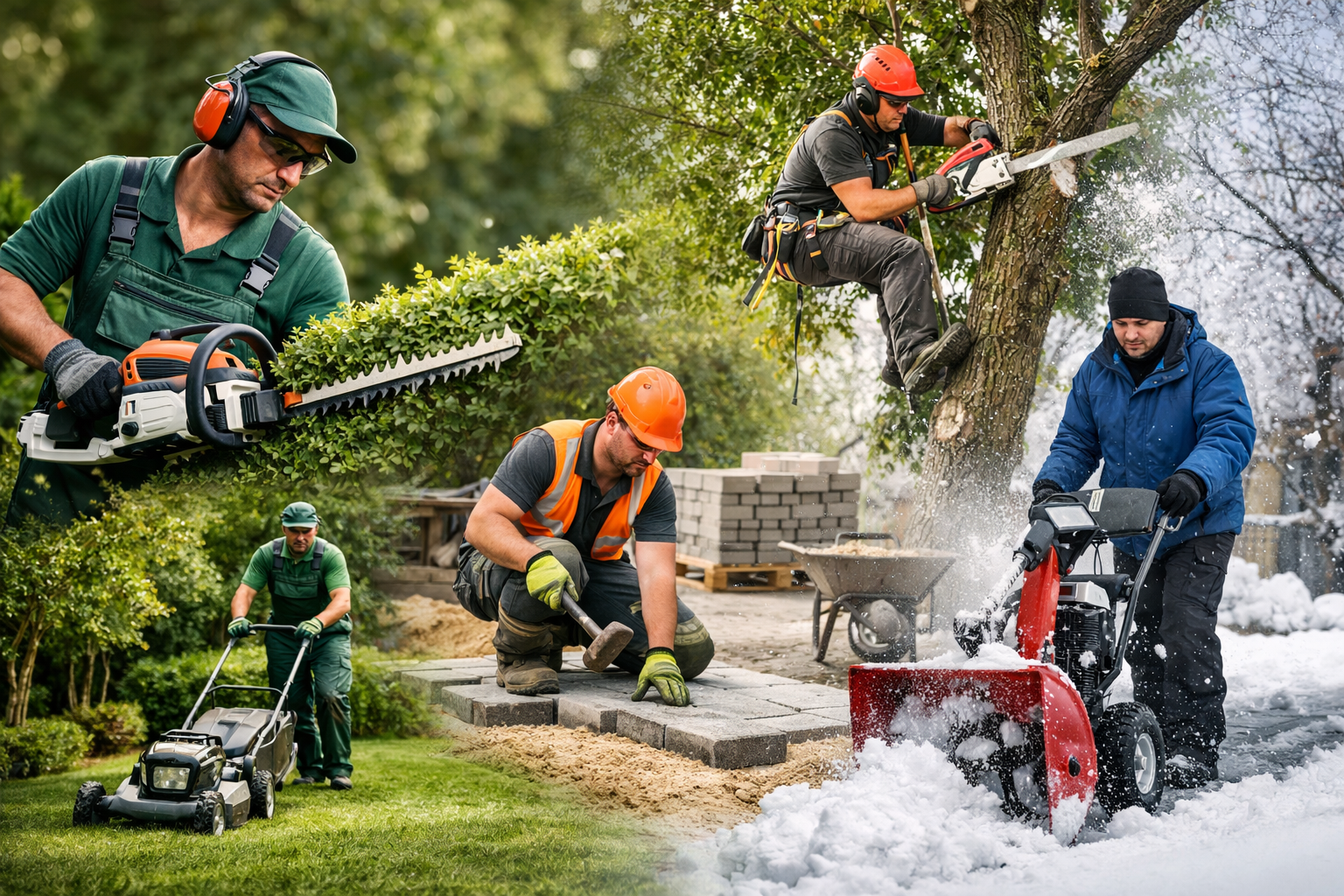 Garten & Landschaft – Einsatzbereich von PrimeClean Germany