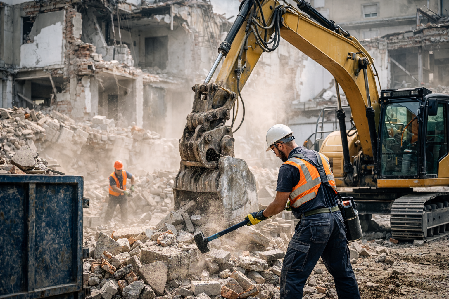 Abbruch & Rückbau – Einsatzbereich von PrimeClean Germany