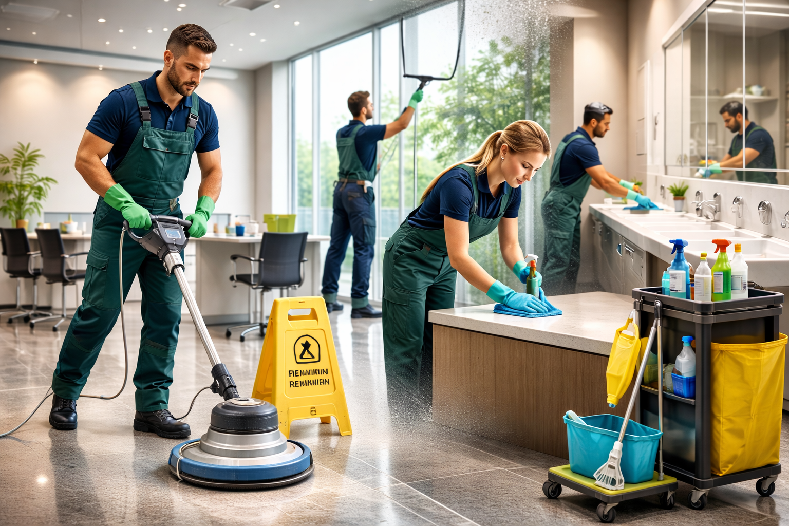 Reinigung – Einsatzbereich von PrimeClean Germany